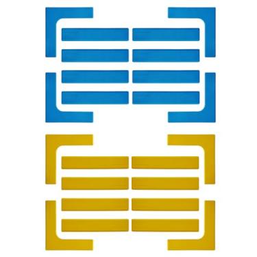 Imagem de Eco Walker Conjunto de marcadores de linha de quadra crie sua própria mini quadra de tênis Pickleball