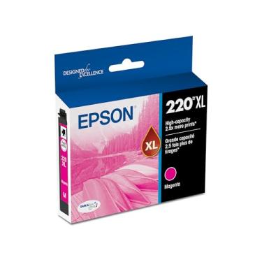 Imagem de EPSON Cartucho ciano de alta capacidade T220 DURABrite Ultra Ink (T220XL320-S) para impressoras Epson Expression and Workforce selecionadas
