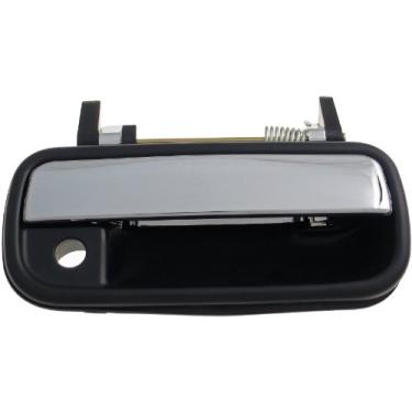 Imagem de Dorman 83958 Maçaneta exterior do lado do passageiro dianteiro para modelos selecionados Toyota, alavanca cromada