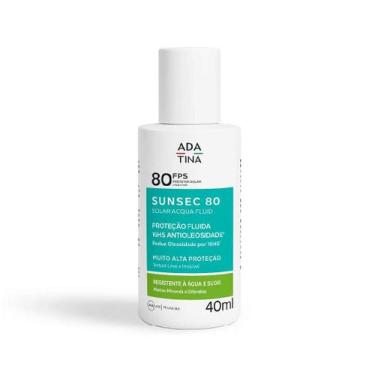 Imagem de Ada TIna Sunsec Solar Acqua Fluid FPS 80 - Protetor Solar 40ml