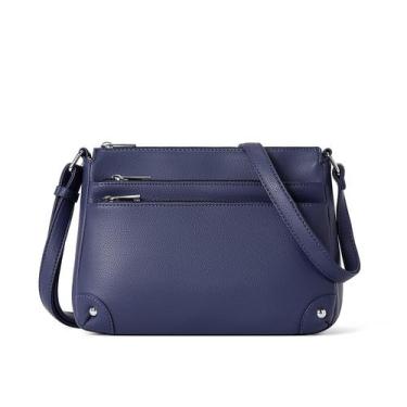 Imagem de Bolsa tiracolo WESTBRONCO, tamanho médio, ombro, azul marinho
