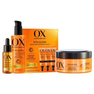 Imagem de Kit Ox Vita Glow Cronograma Capilar - OX COSMÉTICOS