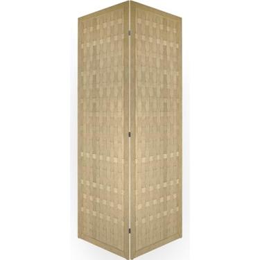 Imagem de Biombo Trançado Divisoria de Ambiente Sanfonado Separador Decoração (2)