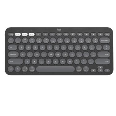 Imagem de Teclado sem Fio Logitech K380S - Padrao US - Grafite - Bluetooth - 920-011789