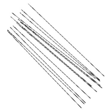 Imagem de IEUDNS 12 peças de lâminas de serra de vaivém, substituição multiuso, peça de reposição, fio de serra manual, ferramentas de corte de aço carbono para, Diâmetro 1.05 Mm