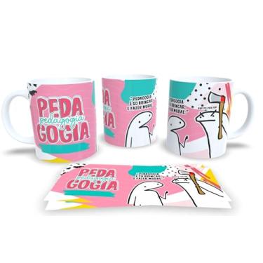 Imagem de Caneca Profissão em Porcelana 325ml – Designer, Médico, Engenheiro, Professor e Mais (Pedagogia)