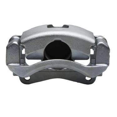 Imagem de R1 Concepts Pinça de freio dianteira esquerda prateada revestida de zinco CAL-52025| Serve para Pontiac Grand Prix 2004-2005