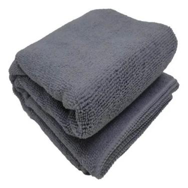 Imagem de Kit Pano Cleaner Microfibra Buettner - 40 cm x 60cm, Cinza