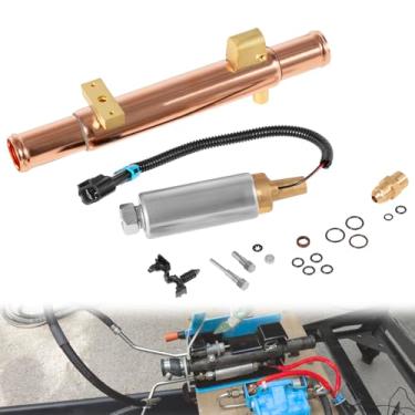 Imagem de Deecaray Kit de bomba de combustível e refrigerador 8M0125852 compatível com motores V-6 e V-8 Mercruiser Efi, substituição 8M0125852,861156A03