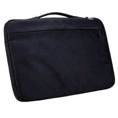Imagem de Case-it Capa para laptop de nylon balístico 6 peças - Notebook/tablet de 13 polegadas compatível com MacBook Air/Pro - Material durável - Forro de lã macia - Abertura lateral com zíper - LAP-514-BAL