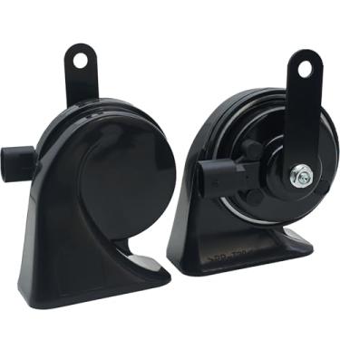 Imagem de NEOGET Kit de buzina de carro para BMW 12V buzina automotiva à prova d'água, decibel de tom duplo alto baixo 126, substituição para BMW