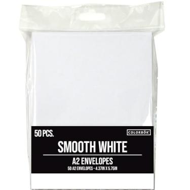 Imagem de Colorbok Envelopes brancos A2, pacote com 50