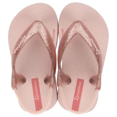 Imagem de Chinelo Infantil Bebê Ipanema Glitter Baby Rosa Claro, Rosa claro, Gli