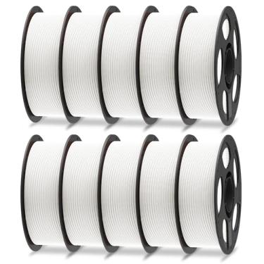 Imagem de ANYCUBIC PLA Plus (PLA+), pacote de filamento de impressora 3D de 1,75 mm, alta resistência, precisão dimensional +/- 0,02 mm, impressão com a maioria das impressoras 3D FDM, pacote com 10 carretel