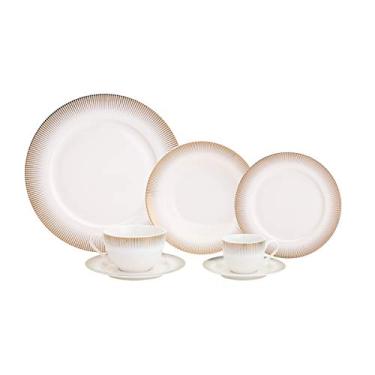 Imagem de APARELHO DE JANTAR 42PC DE PORCELANA NEW BONE AURORA MAIL BOX