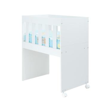 Imagem de Mini-berço Com Colchão Ditália BBI-54 Branco Cozy
