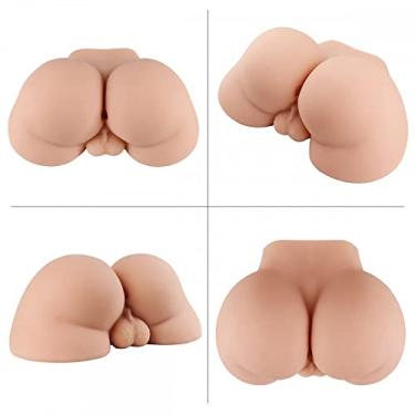 Imagem de Masturbador Bunda Masculina Com anus Penetrável em Cyberskin 2.4KG - Crazy Lion