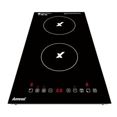 Imagem de COOKTOP INDUÇÃO 2 BOCAS 220V ACT 204 PRETO 1500W AMVOX