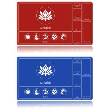 Imagem de Cartão Playmat EDGFRTOIO costurado com zonas mágicas de 60 x 35 cm, pa