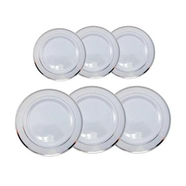 Imagem de Kit de Pratos Descartáveis de Luxo para 15 Convidados  - udlandia