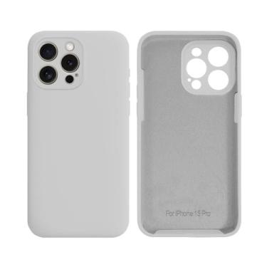 Imagem de Capinha para iPhone 15 Pro Silicone Proteção de Câmera - GCM CASES, Br