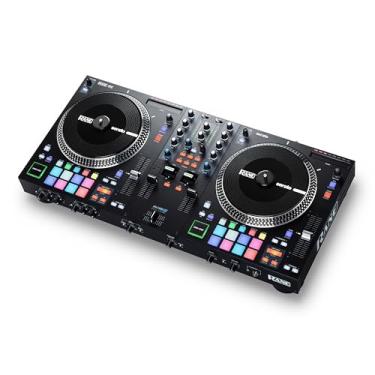 Imagem de RANE ONE - Conjunto completo de DJ e controlador de DJ para Serato DJ com mixer de DJ integrado, pratos motorizados e Serato DJ Pro incluídos