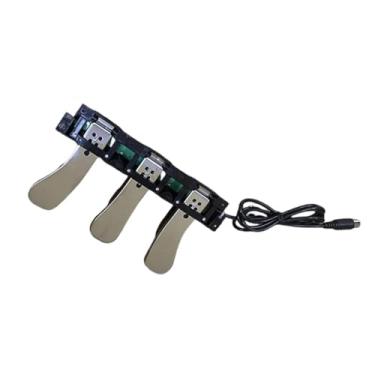 Imagem de oshhni 3 Pedal Board Acessórios para Instrumentos Musicais Pedal de Sustenuto Suave para Pianos Elétricos