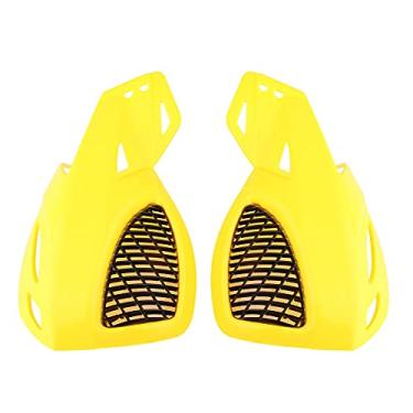 Imagem de MUNEFE UNIVERSAL 7/8 "Scooter Scooter ATV Motocicleta Brush Manguardas Manguardas Handleard (Cor amarela)