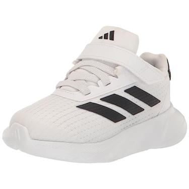 Imagem de adidas Tênis infantil unissex Duramo SL K, Branco/preto / cinza, 28 BR