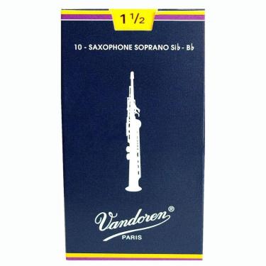 Imagem de Palheta Vandoren Tradicional 1,5 para Sax Soprano