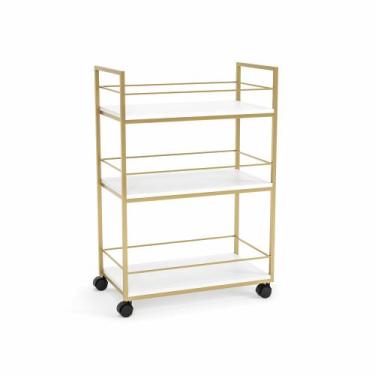 Imagem de Carrinho De Bebidas Barzinho Adega Estilo Industrial N1 - Automac Deco