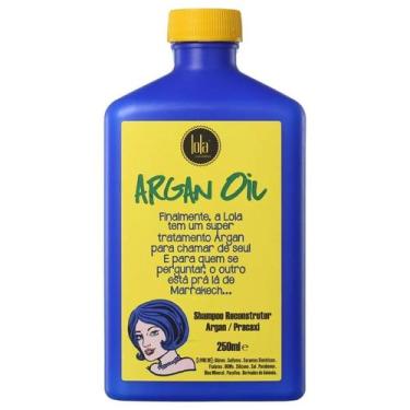 Imagem de Shampoo Argan Oil Reconstrutor Argan-Pracaxi 250ml Lola Cosmetics, 250