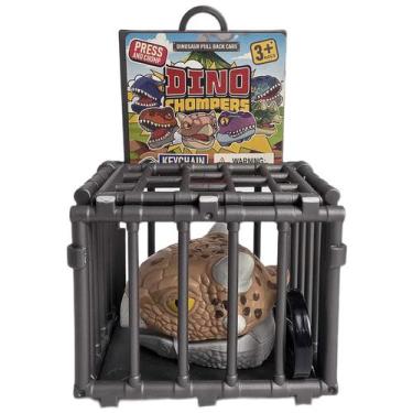 Imagem de Carrinho Fricção Chaveiro Dino Chompers Na Jaula - Soft Import Export,