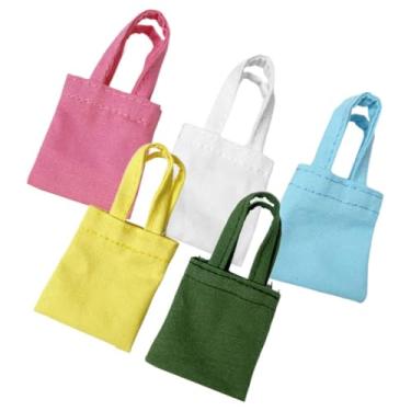 Imagem de UPKOCH Unique 5pcs Mini House Bag Collection for Doll Dressing up Miniature Shoulder Bag Models