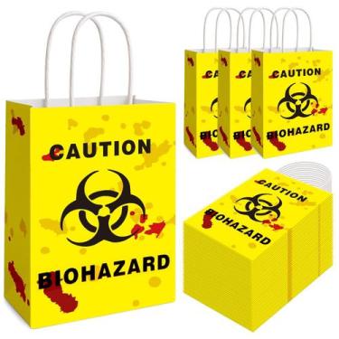 Imagem de Sacos de presentes de Halloween FOGWOWO 36 unidades 21x15x8 cm