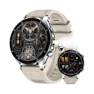 Imagem de Relógio Inteligente Luxuoso Masculino Com Chamada Bluetooth, Lanterna 