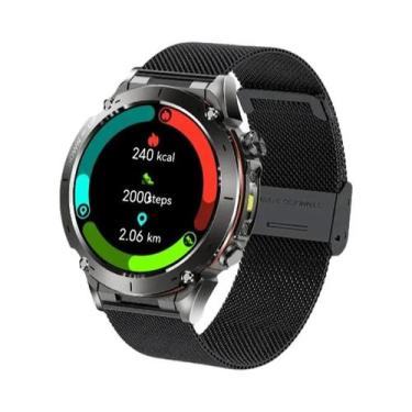 Imagem de Relógio Inteligente Militar GPS T-Rex 3 Ultra HD 1.43 AMOLED 10ATM À P