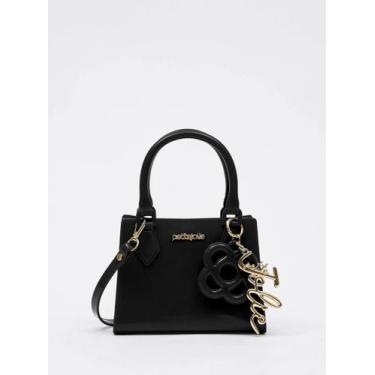 Imagem de Bolsa Feminina Petite Jolie Maddie Preto Luxuosa e Moderna, Preto