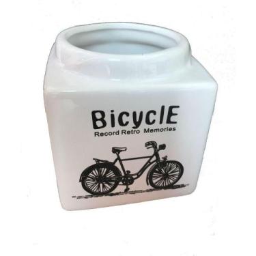Imagem de Cinzeiro Cerâmica Com Tampa E Reservatório Bike - Spinning ashtray