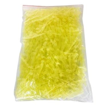 Imagem de KIT 04 PACOTES - Ponteira Tipo Gilson 0-200 ul Amarela - Pacote com 10