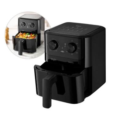Imagem de Fritadeira AirFryer Quad Fry 4,2 Litros 1.400W Preta Elgin
