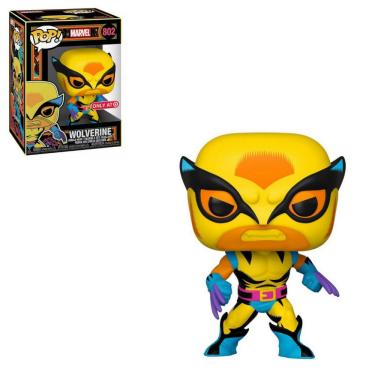 Imagem de Funko Pop Marvel 802 Wolverine Black Light Exclusive