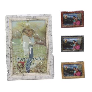 Imagem de Porta Retrato 10x15 Madeira Color - Tudo em Caixa
