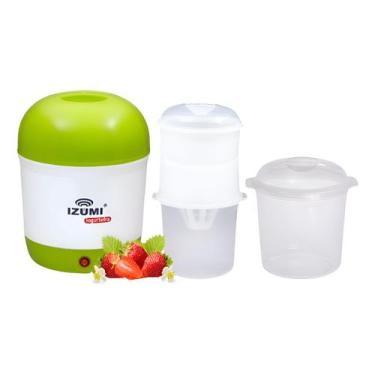 Imagem de Iogurteira Elétrica Verde +1 Dessorador +1 Pote Izumi