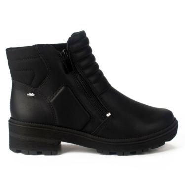 Imagem de Bota Feminina Biker Cano Curto Preto Dakota G9563-0001