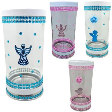 Imagem de Porta Vela 7 Dias 18 cm Anjo da Guarda - Selecione o Modelo