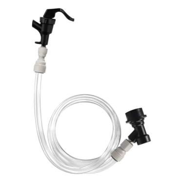 Imagem de Fabricação caseira de cerveja Push-fit Ball Lock Beer Line Assembly, Picnic Beer Tap Faucet with 60cm Hose,Quick Joint Connection Homebrew Beer Soda Dispenser Acessórios para vinho