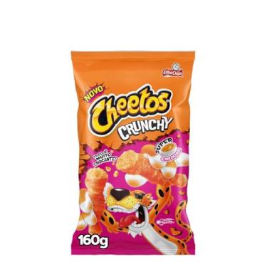 Imagem de Salgadinho de Milho Crunchy Super Cheddar Elma Chips Cheetos Pacote 160g
