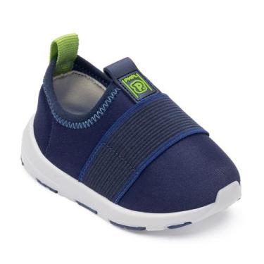 Imagem de Tenis Infantil Bebe Sport Marinho com Verde Pimpolho, Marinho com verd