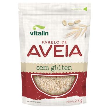 Imagem de Farelo de Aveia Vitalin Sem Glúten 200g